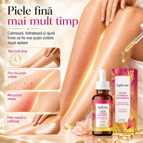 EpiCare – Ulei Post-Epilare pentru Piele Fină și Catifelată