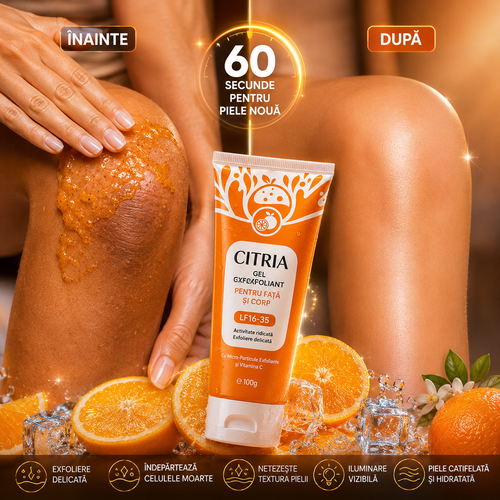 Citria - Gel Activ Exfoliant Cu Portocală