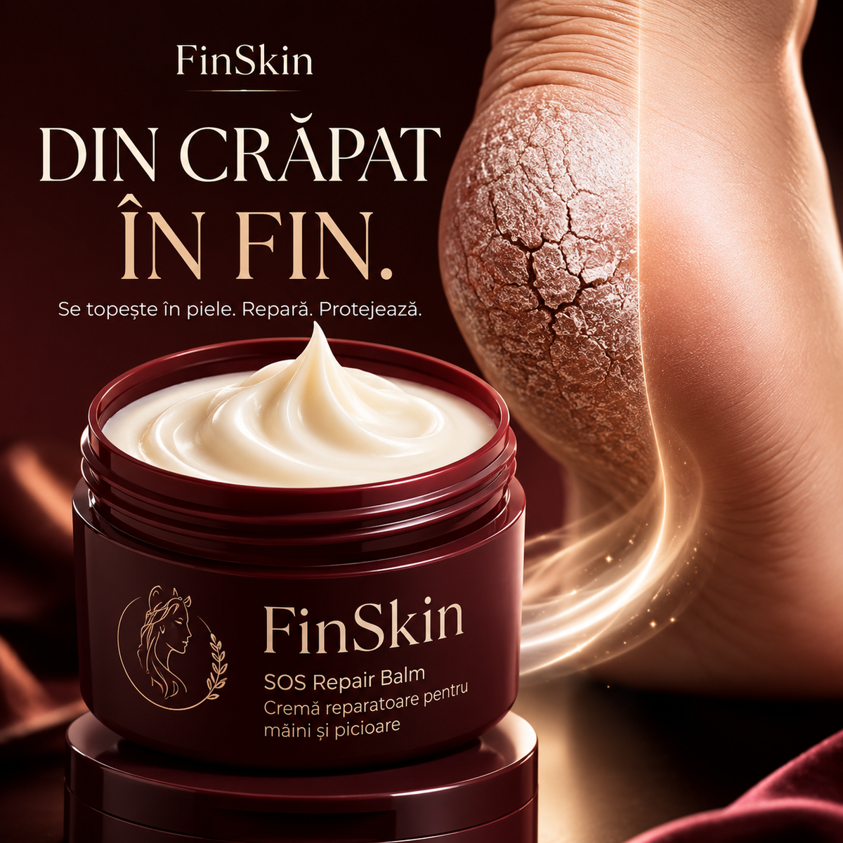 FinSKin - Cremă Hidratantă pentru Mâini şi Picioare
