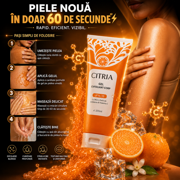 Gel Exfoliant Portocală Revitalizant